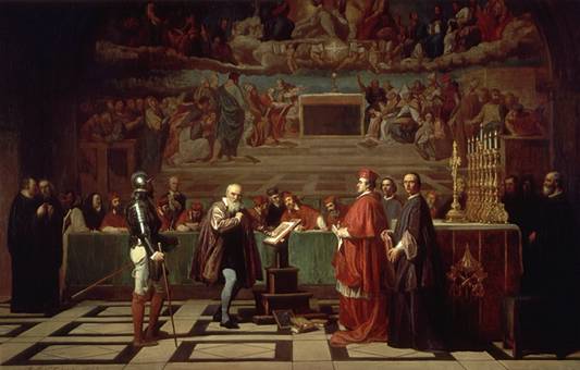 Галилей перед судом инквизиции
