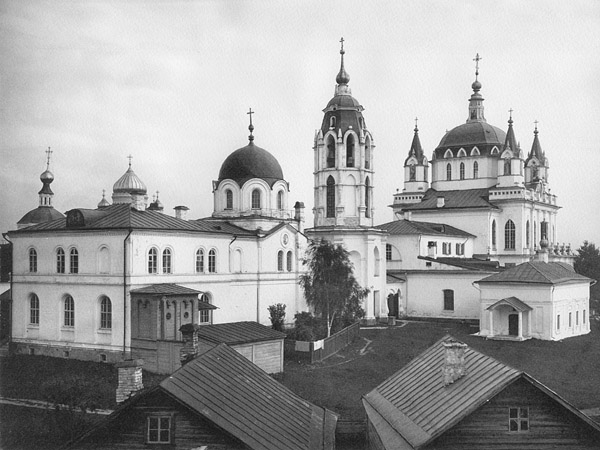 Зачатьевский монастырь. 1882 год